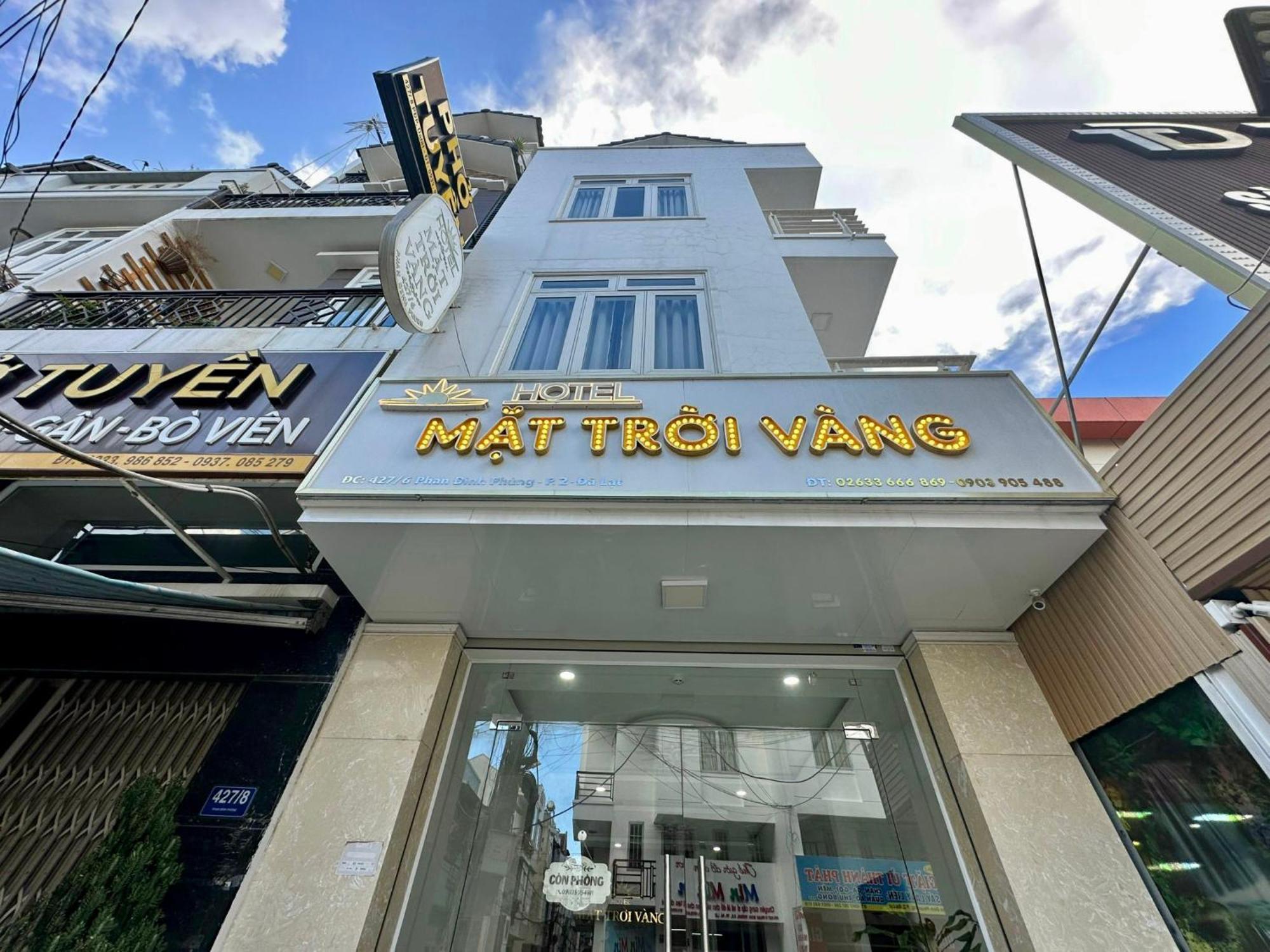 Mat Troi Vang Dalat Hotel Exterior photo